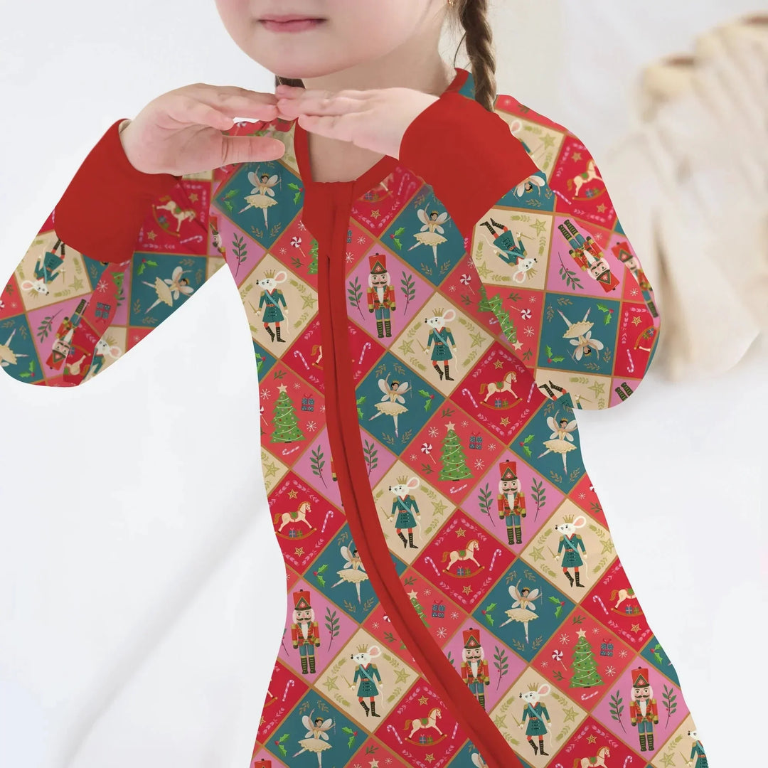 Nutcracker Christmas Magic Convertible Zippy , Nutcracker Christmas Magic Convertible Zippy - 0-3M