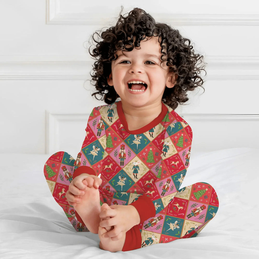 Nutcracker Christmas Magic Two Piece Long Sleeve Pajama Set , Nutcracker Christmas Magic Two Piece Long Sleeve Pajama Set - 12-18M