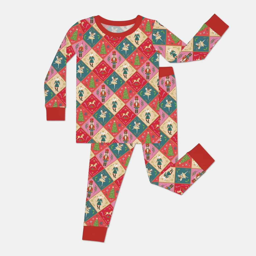 Nutcracker Christmas Magic Two Piece Long Sleeve Pajama Set , Nutcracker Christmas Magic Two Piece Long Sleeve Pajama Set - 12-18M