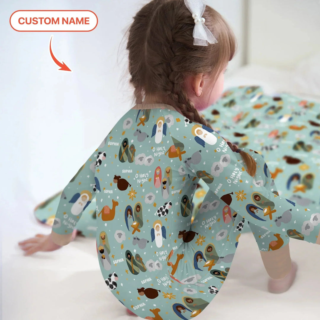 O Holy Night Custom Name Convertible Zippy , O Holy Night Custom Name Convertible Zippy - 0-3M