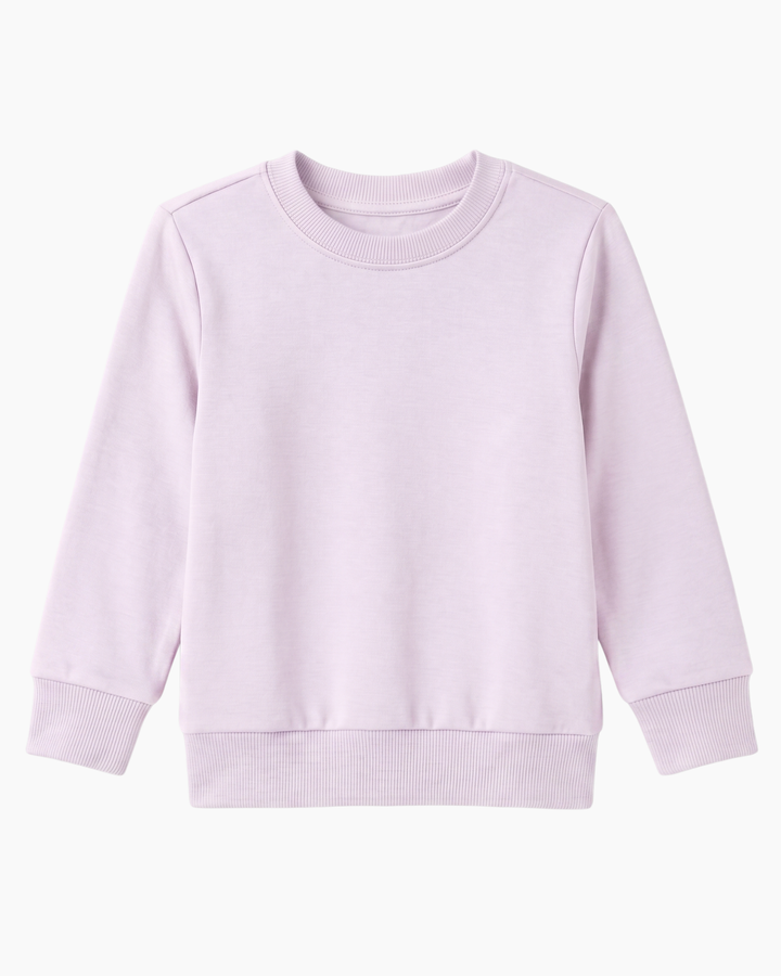 Solid Color Bamboo Crewneck Sweatshirt