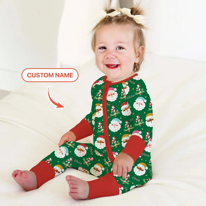 Personalized 1st Christmas Convertible Zippy , Personalized 1st Christmas Convertible Zippy - 0-3M