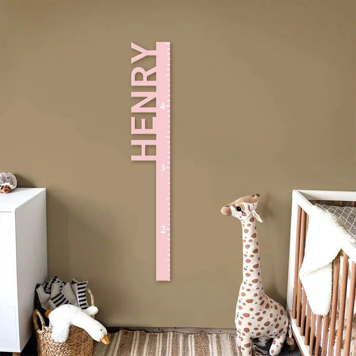 Personalized Wooden Growth Chart for Kids , Personalized Wooden Growth Chart for Kids - Default Title