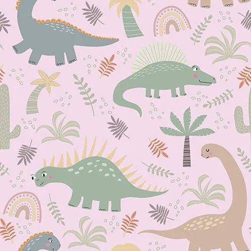 Pink Jurassic Jungle Convertible Zippered Romper , Pink Jurassic Jungle Convertible Zippered Romper - 0-3M