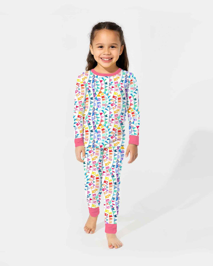Celebrate Everyday Bamboo Two Piece Long Sleeve Pajama Set