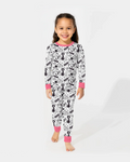 Soccer Doodle Bamboo Two Piece Long Sleeve Pajama Set