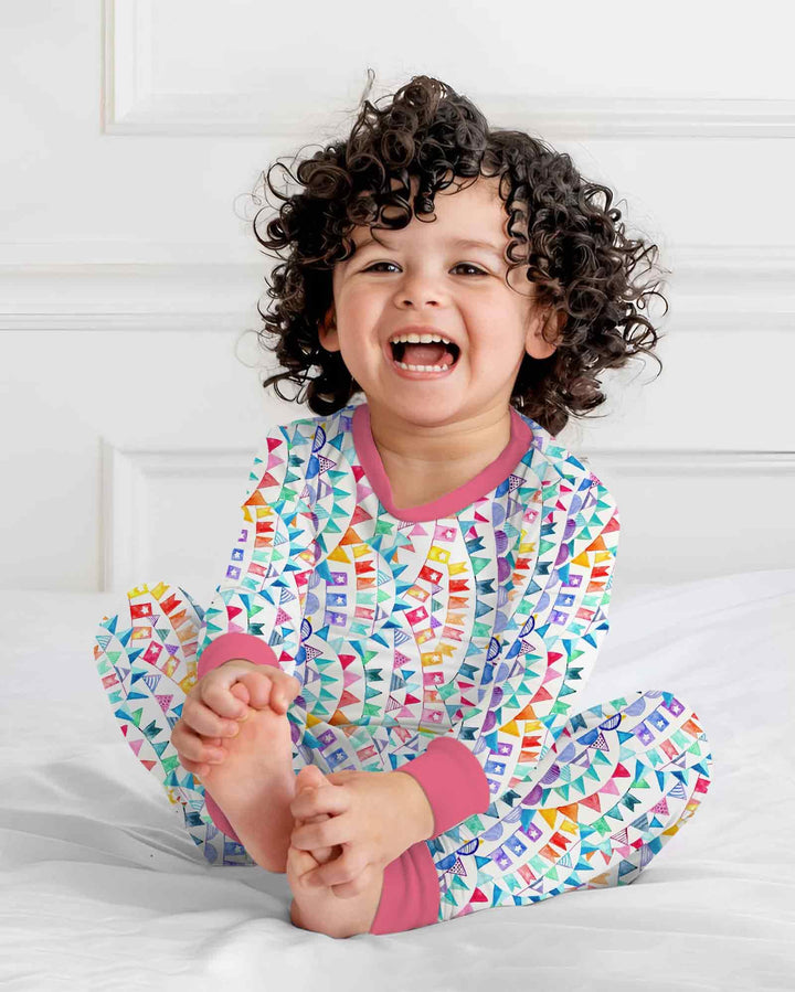 Celebrate Everyday Bamboo Two Piece Long Sleeve Pajama Set