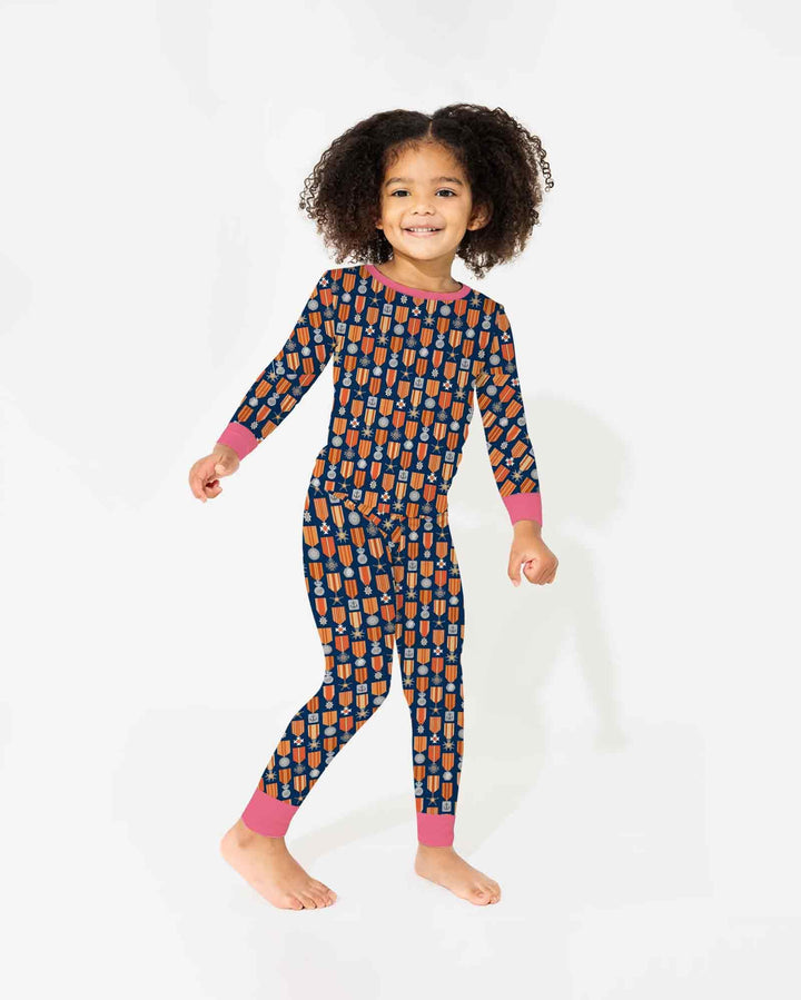 Little Hero Bamboo Two Piece Long Sleeve Pajama Set