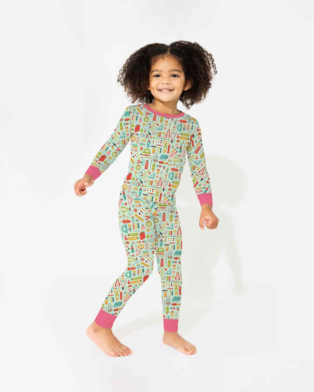 Creative Classroom Bamboo Two Piece Long Sleeve Pajama Set