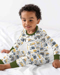Construction Crew Bamboo Two Piece Long Sleeve Pajama Set