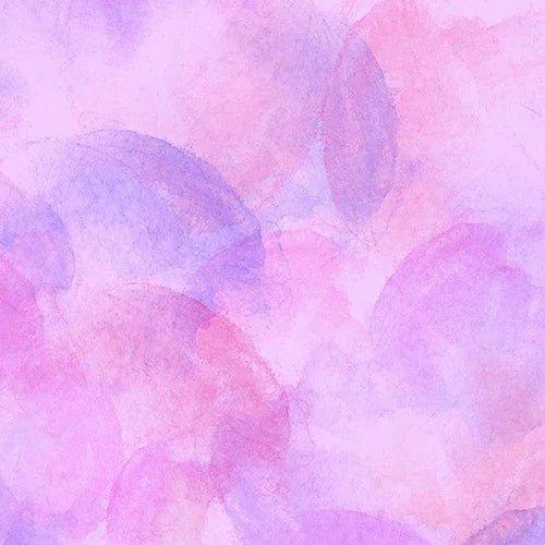 Purple Watercolor Shorty Zippered Romper , Purple Watercolor Shorty Zippered Romper - 0-3M