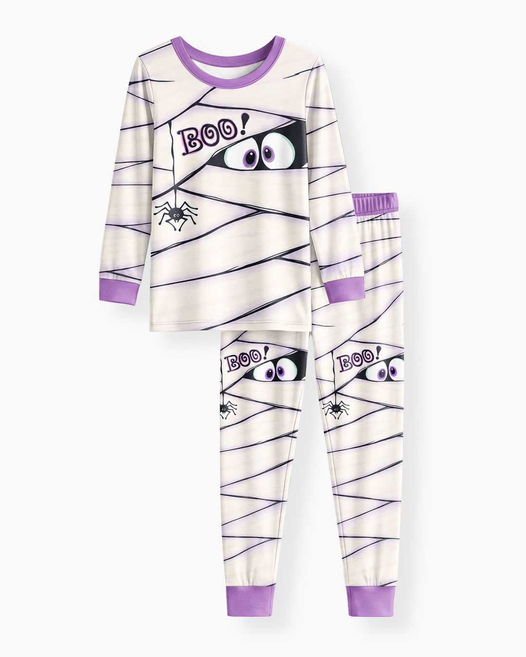 Little Mummy Halloween Bamboo Two Piece Long Sleeve Pajama Set