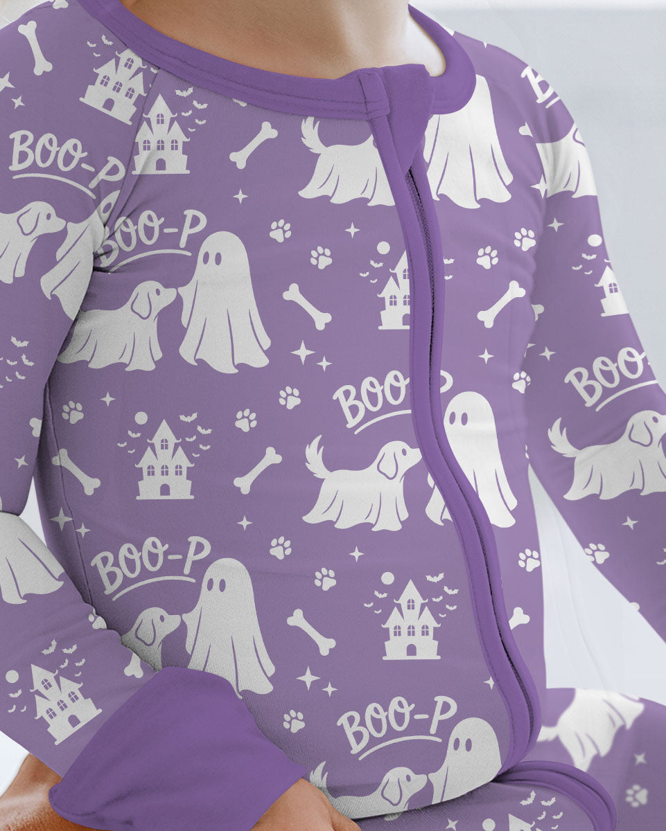 Boo-p Ghost Dog Bamboo Convertible Zippy