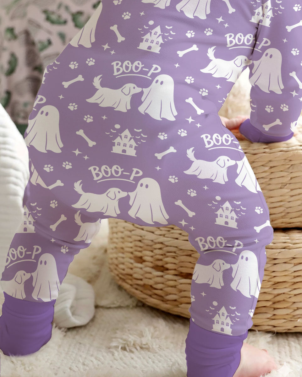Boo-p Ghost Dog Bamboo Convertible Zippy