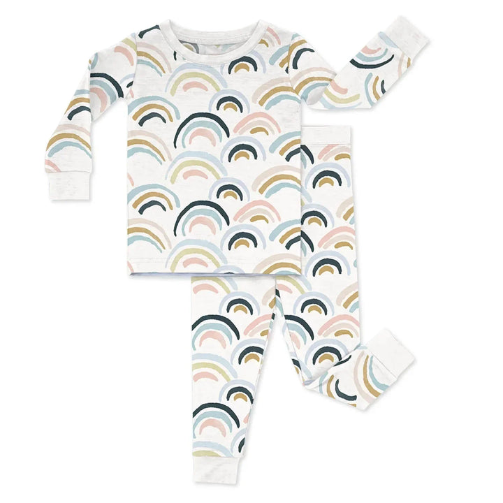 Rainbows Two Piece Pajama Set , Rainbows Two Piece Pajama Set - 12-18M