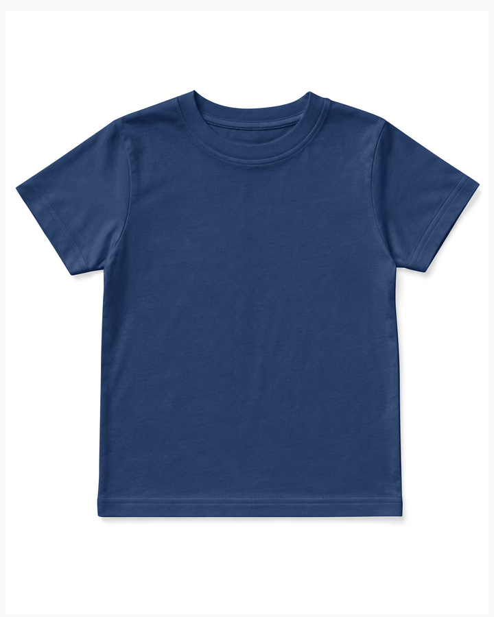 Solid Color Bamboo Crewneck T-Shirt