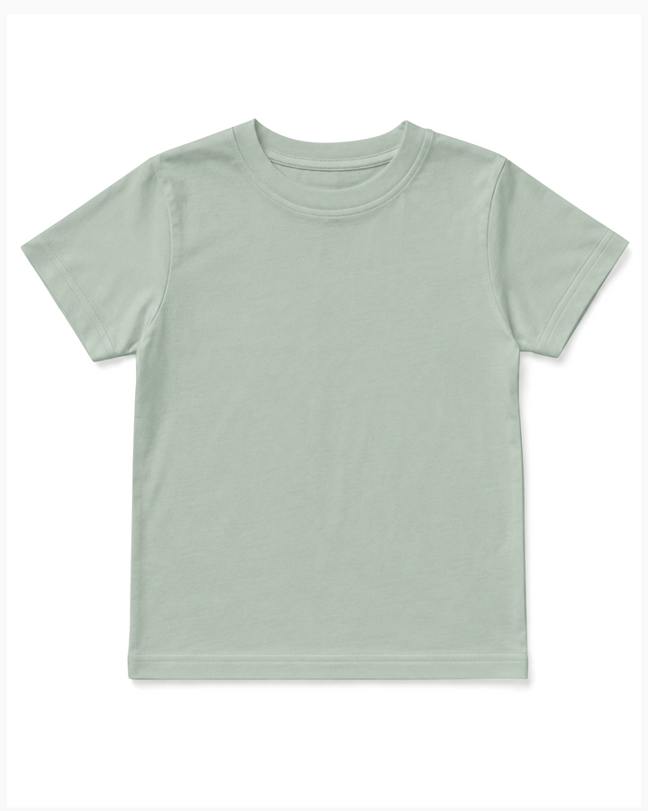 Solid Color Bamboo Crewneck T-Shirt
