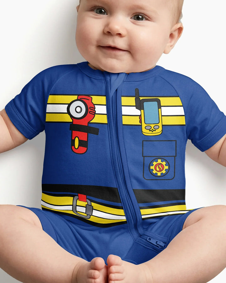 Future Fireman Crew Bamboo Shorty Zippy