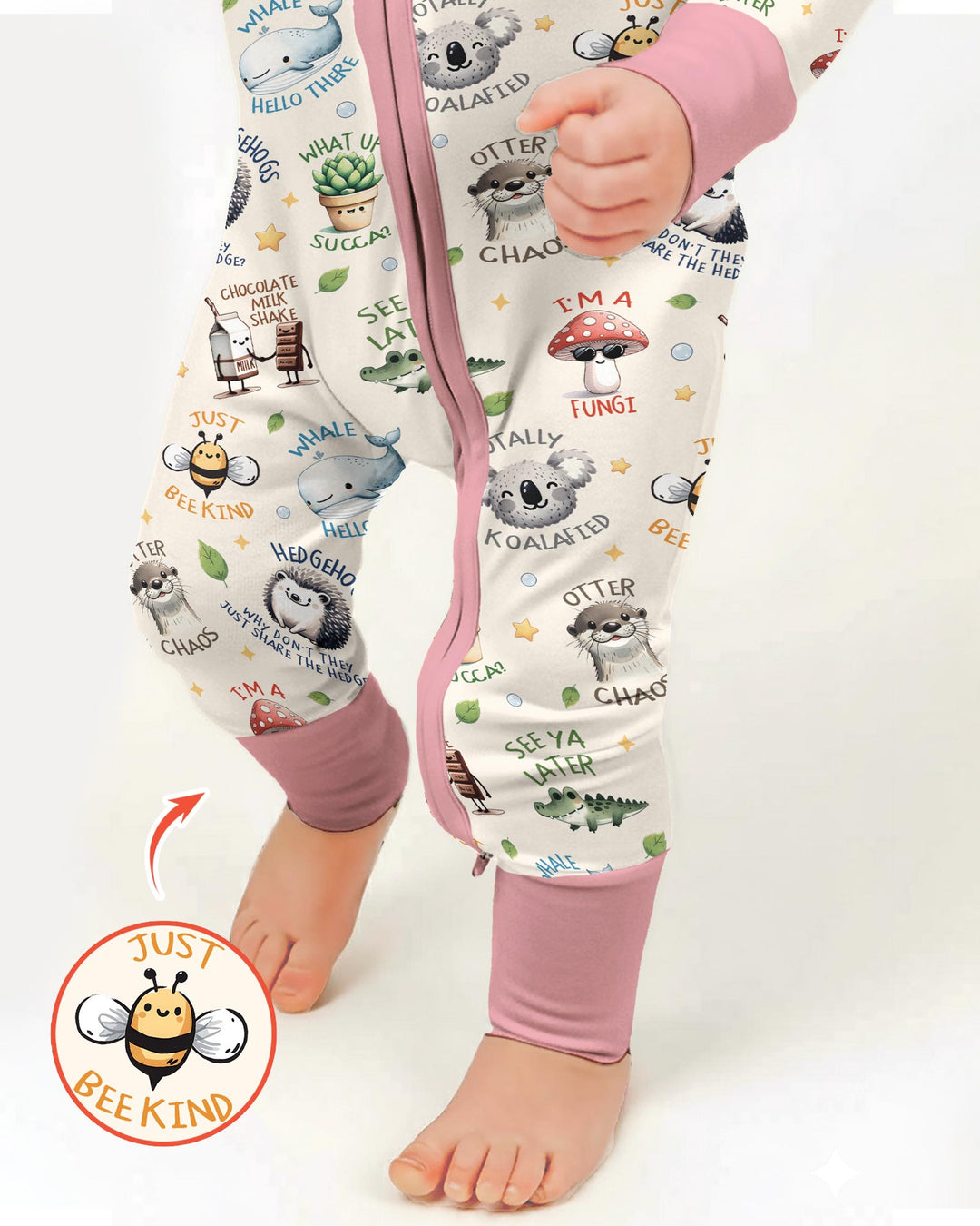 Silly Little Puns Bamboo Convertible Zippy