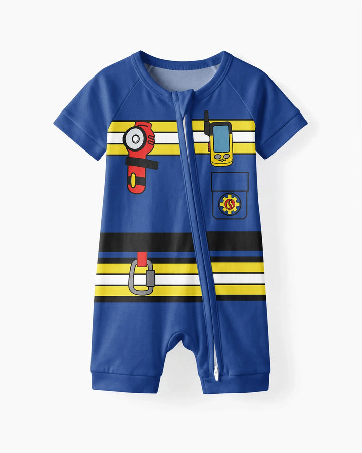 Future Fireman Crew Bamboo Shorty Zippy