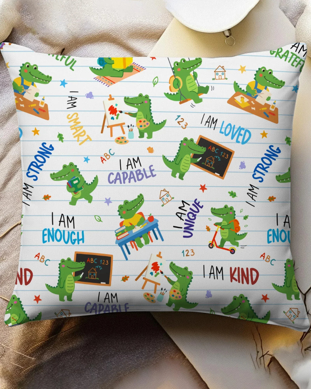 Brave Gator Days Bamboo Pillow Case