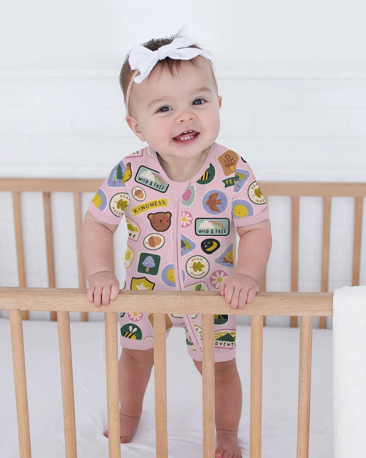 Little Explorer Bamboo Shorty Zippy