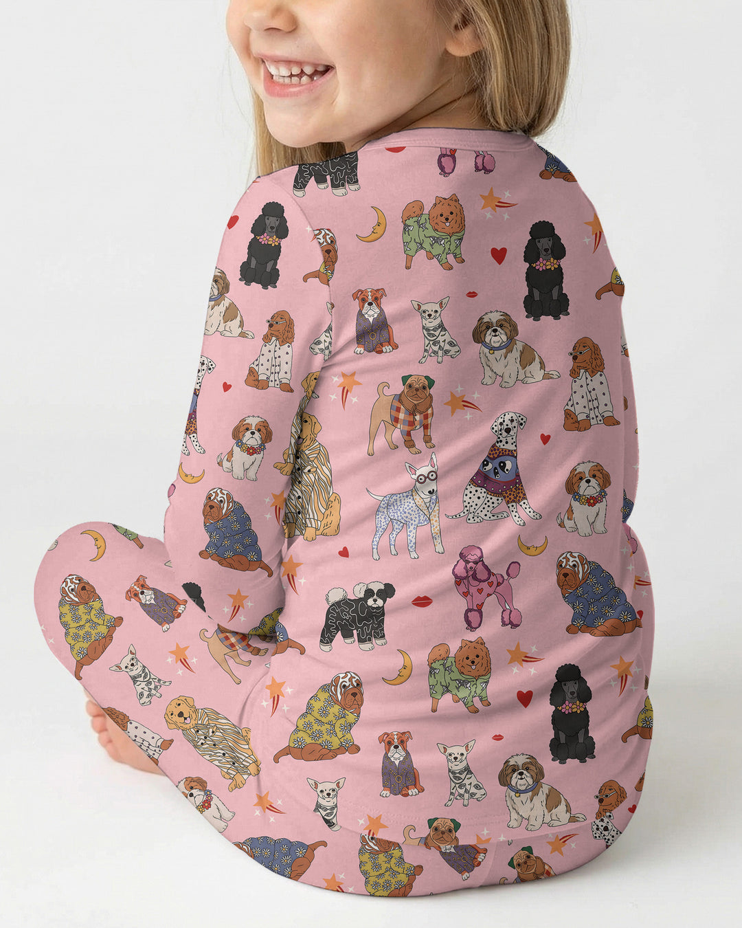 Paws In Pajamas Bamboo Two Piece Long Sleeve Pajama Set