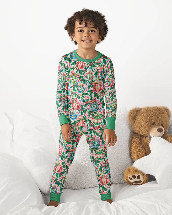 Hippie Holiday Bamboo Two Piece Long Sleeve Pajama Set