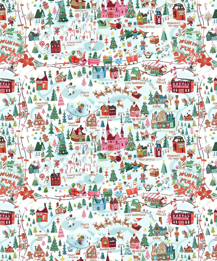 Santa's City Maps Two Piece Short Sleeve Shorts Pajama Set , Santa's City Maps Two Piece Short Sleeve Shorts Pajama Set - 12-18M / Green