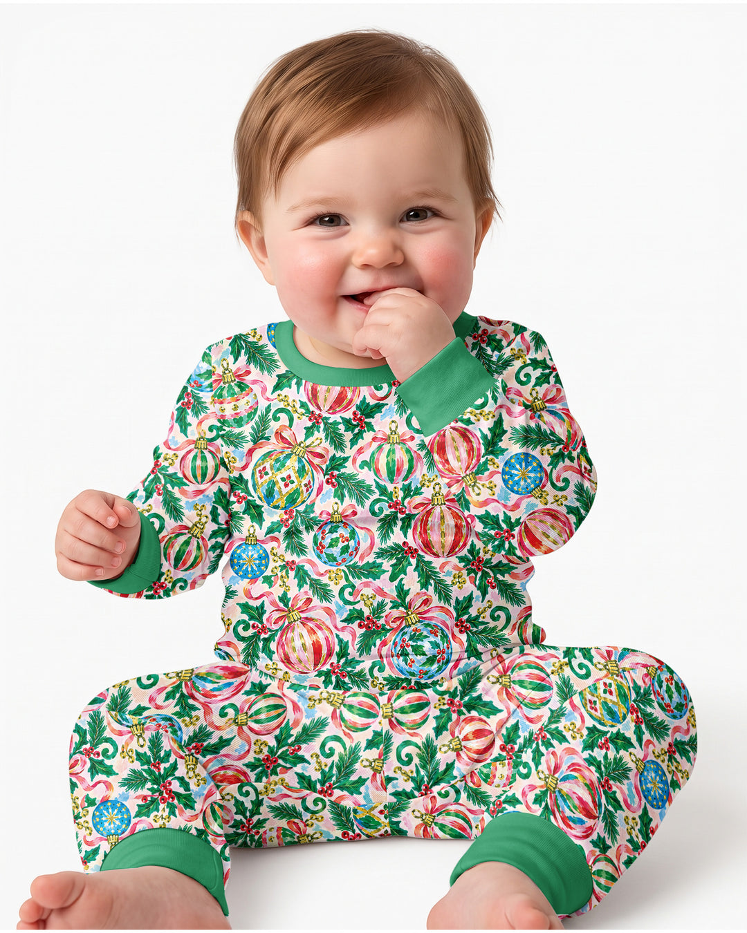 Hippie Holiday Bamboo Two Piece Long Sleeve Pajama Set