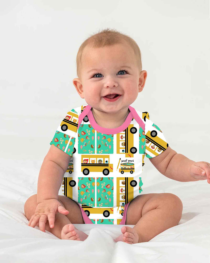School Bus Adventures Bamboo Bodysuit