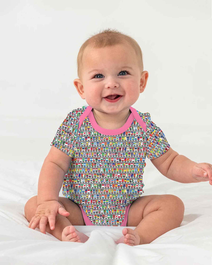 Around The World Bamboo Bodysuit