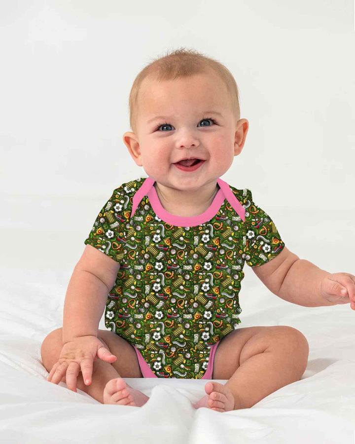 Green Soccer All-Star Bamboo Bodysuit