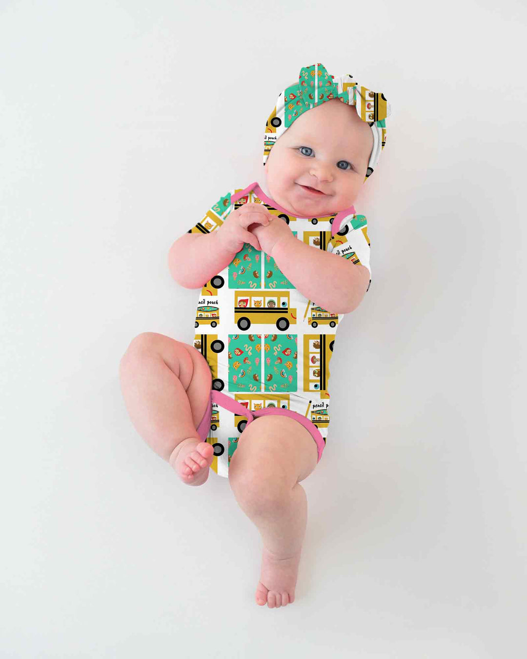 School Bus Adventures Bamboo Bodysuit