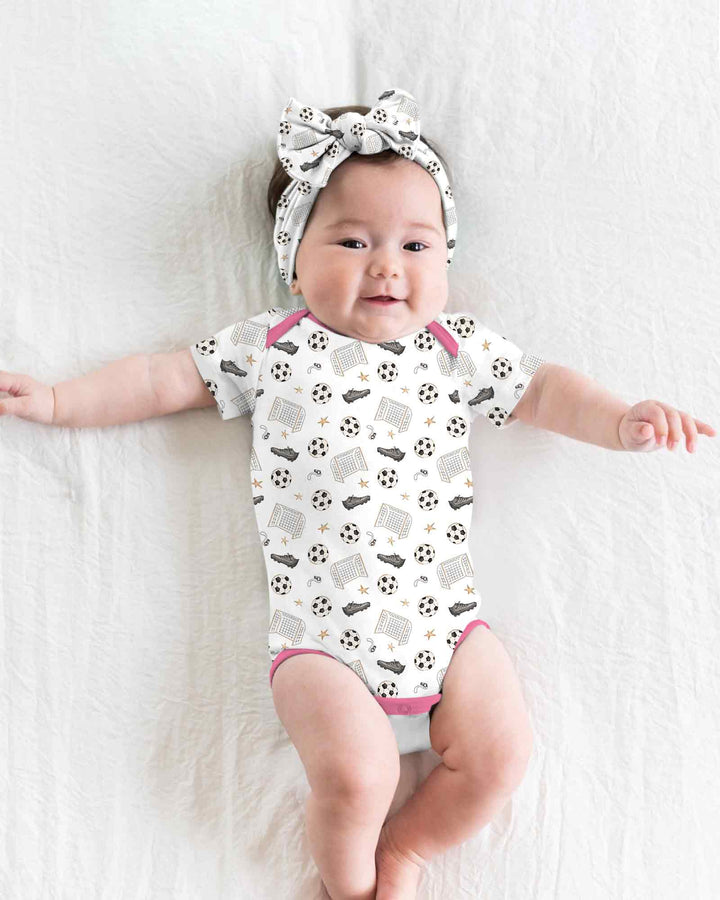 Little Soccer Star Bamboo Bodysuit