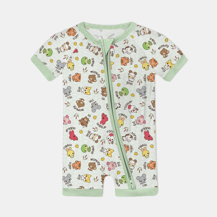 Kawaii Zodiac Bamboo Shorty Zippy