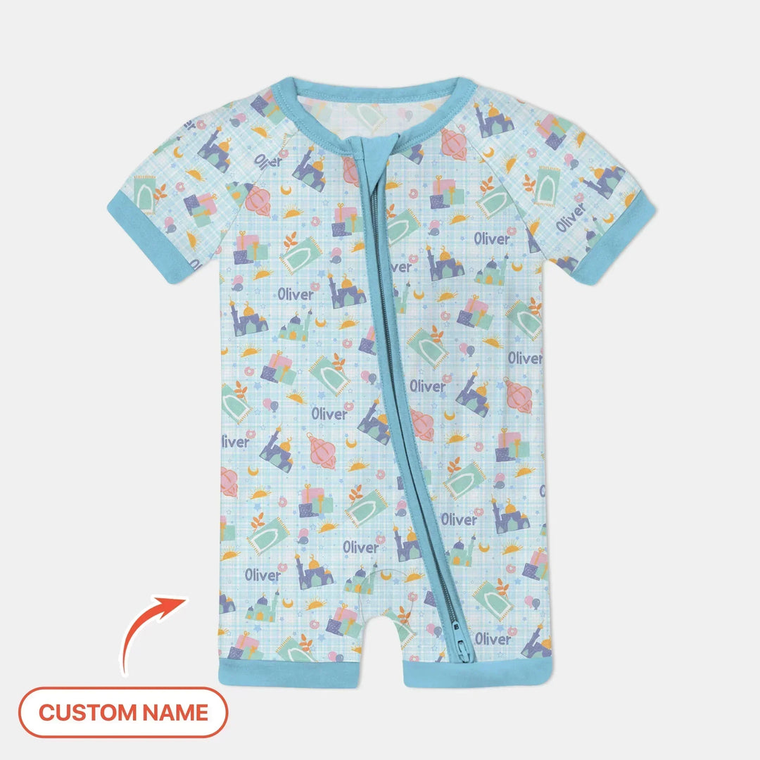 Ramadan and Eid Bamboo Shorty Zippy
