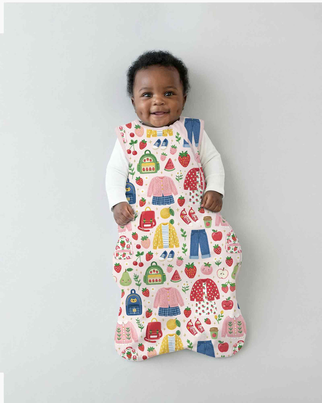 Strawberry School Style Bamboo Sleep Bag