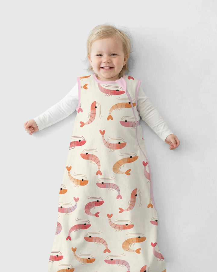 Sweet Shrimp Parade Bamboo Sleep Bag