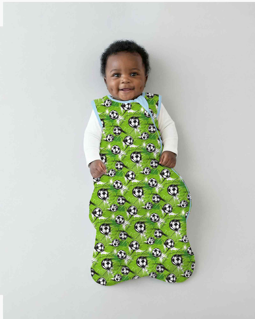 Green Soccer Energy Bamboo Sleep Bag