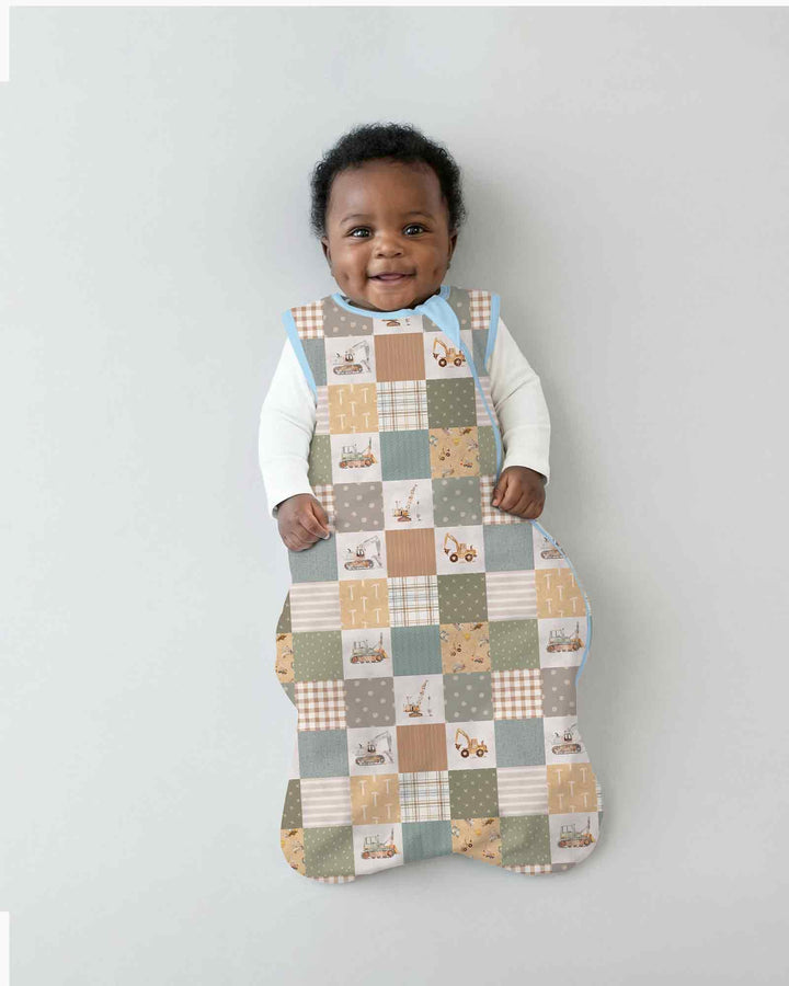Construction Trucks Bamboo Sleep Bag