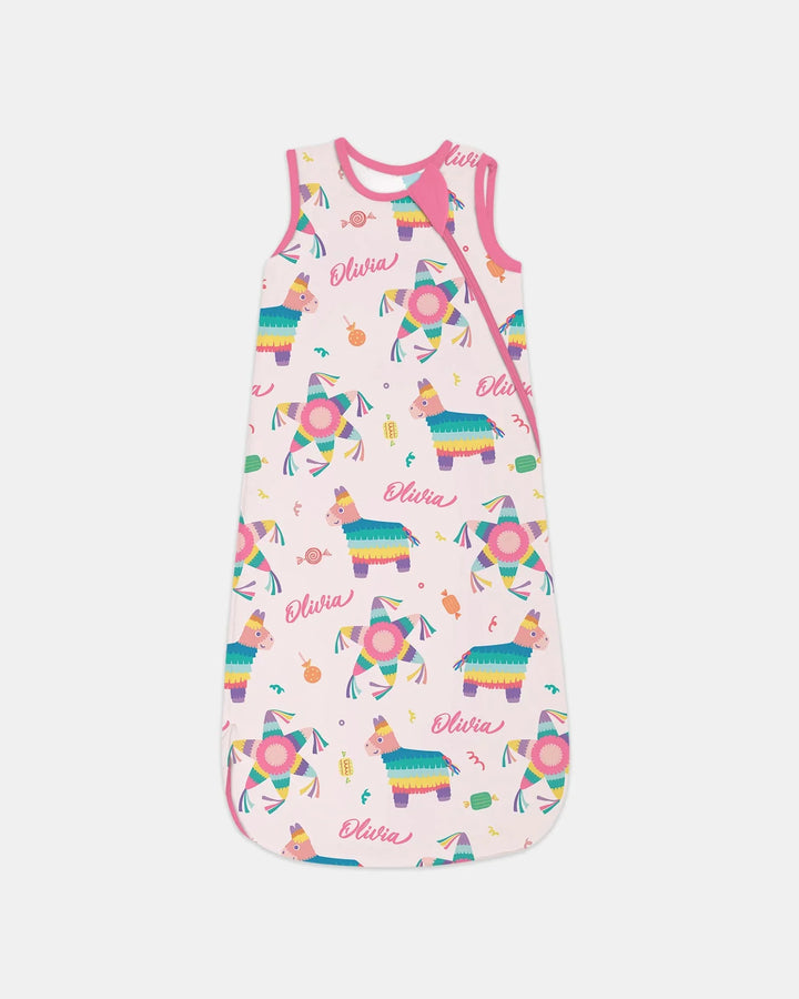 Custom Name Smash the Pinata Bamboo Sleep Bag