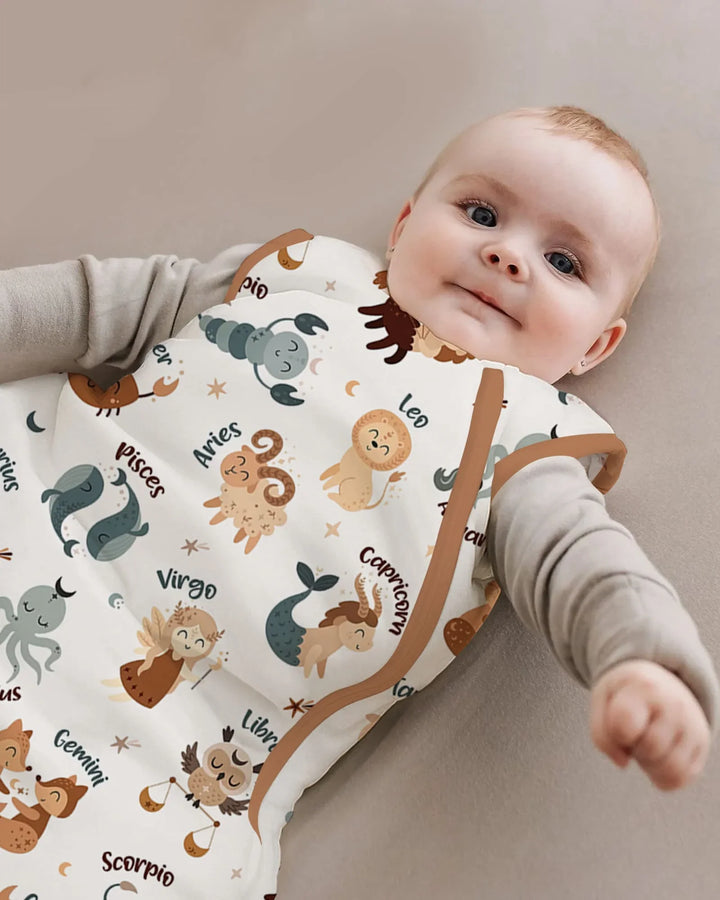 Cute Kids Horoscope Bamboo Sleep Bag
