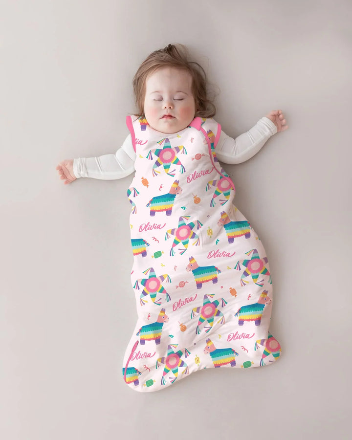 Custom Name Smash the Pinata Bamboo Sleep Bag