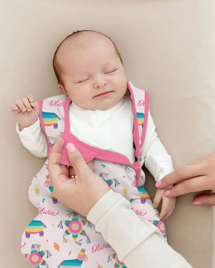 Custom Name Smash the Pinata Bamboo Sleep Bag