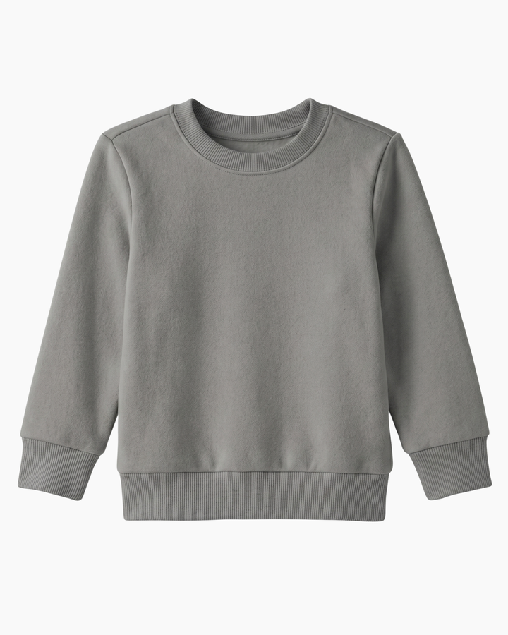 Solid Color Bamboo Crewneck Sweatshirt