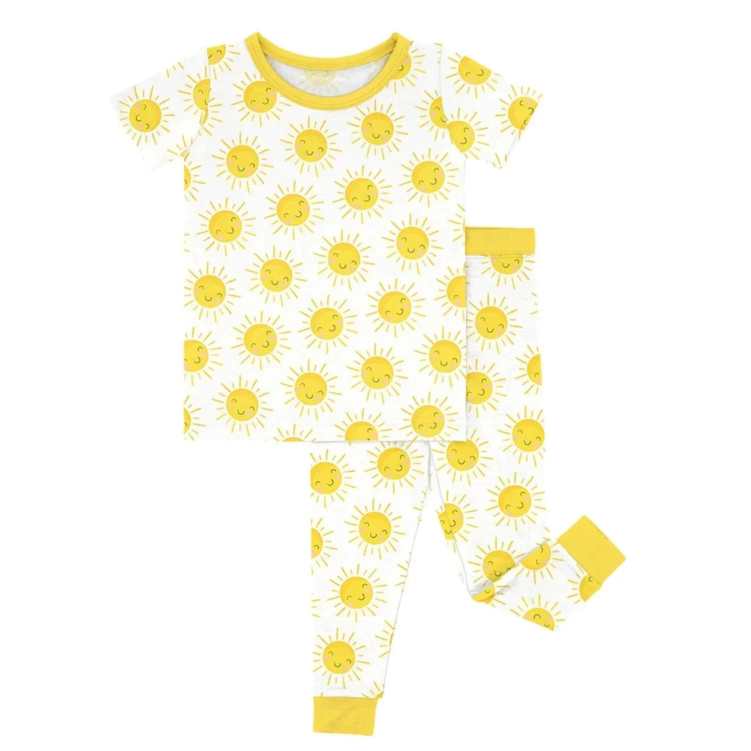Sunshine Two Piece Short Sleeve Pajama Set , Sunshine Two Piece Short Sleeve Pajama Set - 12-18M