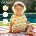 Sunshine Two Piece Short Sleeve Shorts Pajama Set , Sunshine Two Piece Short Sleeve Shorts Pajama Set - 12-18M