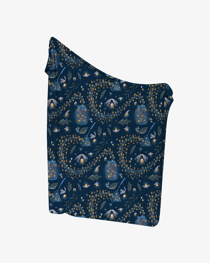 Catching Fireflies Bamboo Swaddle Blanket