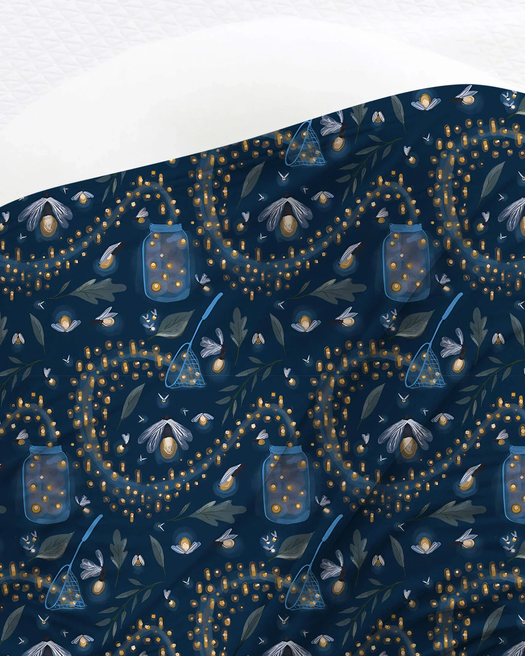 Catching Fireflies Bamboo Swaddle Blanket
